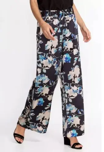 Johnny Was   100% Silk Wide Leg boho Pants NEW