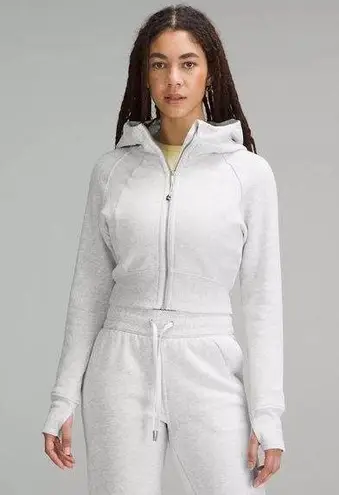 Lululemon Scuba Full-Zip Cropped Hoodie XS/S