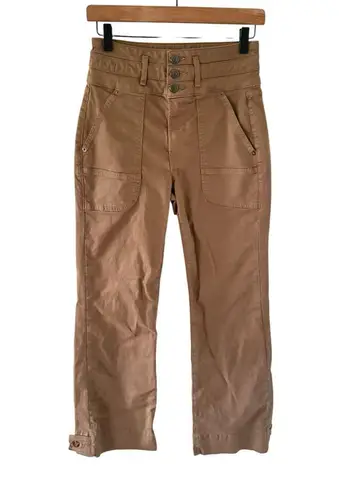 Veronica Beard Marley High Rise Convertible Wide Leg Pants