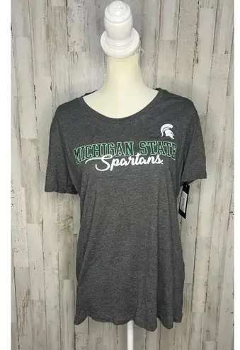 NWT Michigan State Spartans Women's Large Gray T