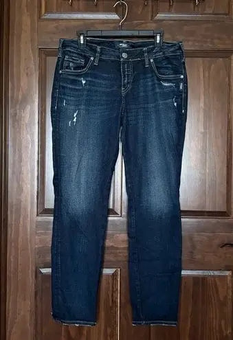 Silver Jeans Blue Straight Leg Denim W30/L27