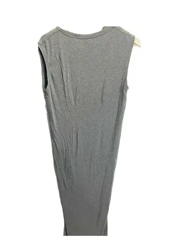 Kit And Ace Womens Casual Shirt Maxi Dress Gray Size 4 Cashmere Blend Beach