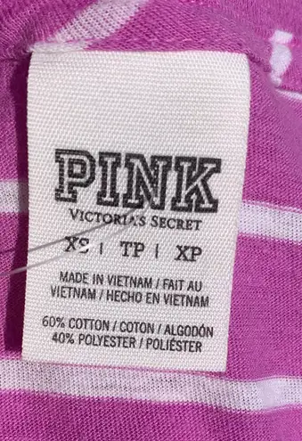 PINK - Victoria's Secret Victoria’s Secret PINK Stripped vneck 