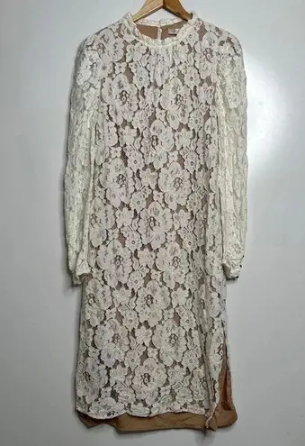 WAYF Lace Emma Midi Dress Size Medium