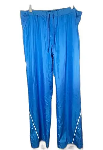 Danskin Now XL Blue **Activewear Pants** with Ankle Zips