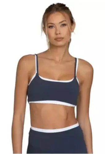 Gold Hinge StrydeForm Sports Bra Womens Medium Bluewash Double Layer NWT