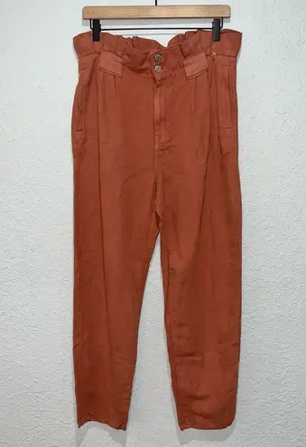 Veronica Beard Karter Pleated Crop Pant