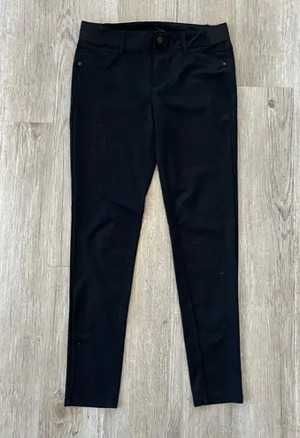 Womens Simply Vera Wang Black Skinny Pants