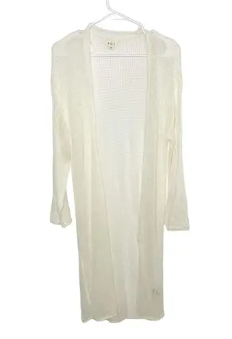 POL  knit long cardigan kimono swim coverup NWOT