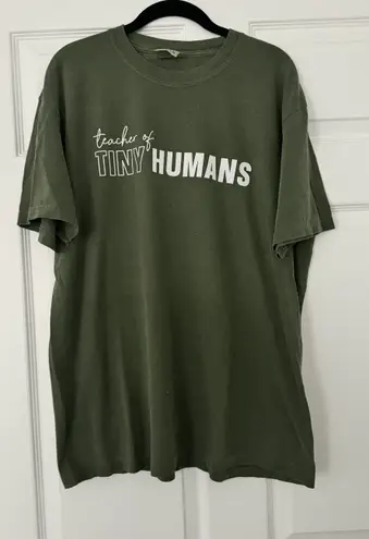 Comfort Colors Teacher Of Tiny Humans Shirt