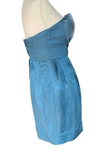 Jill Stuart Silk Strapless Dress