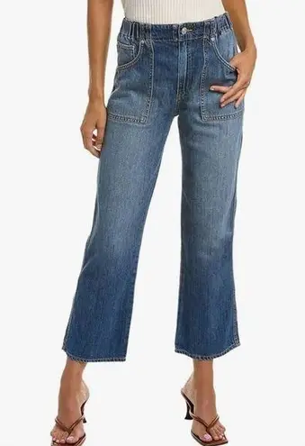 Hudson Jeans Remi High Rise Straight Leg Jeans Elastic Waist Summer Wind 27 NWT