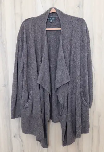 Barefoot Dreams Womens CozyChic Lite Cardigan Size S/M Brown Lounge Cozy Soft