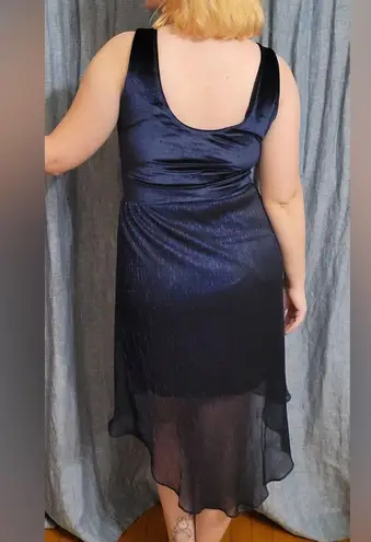 Navy High Low Dress Blue Size M