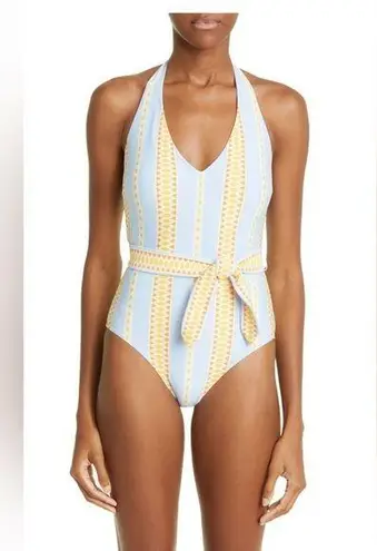 Lemlem jemari tight waist One Piece Swimsuit, Medium, $250