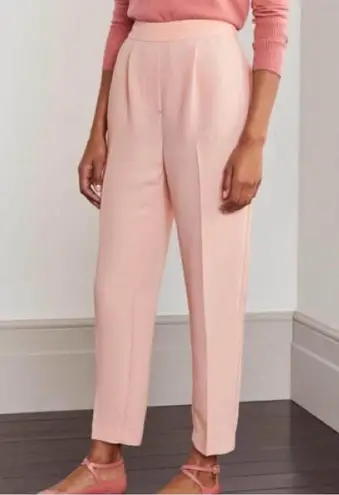 BODEN Albemarle Pull On Trouser Pants Milkshake Light Pink size 2