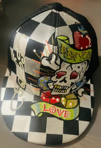 KBETHOS Vintage Skull NY Hat