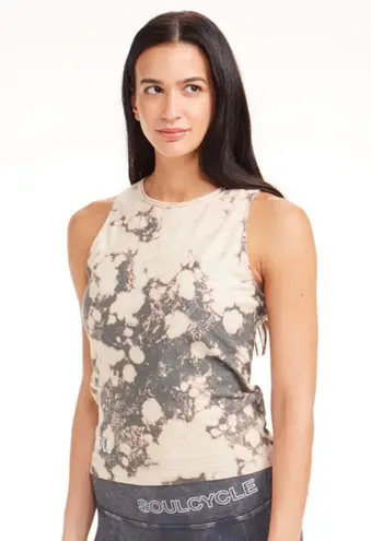 Soul Cycle women’s tie dye twist back tank top size extra small XS