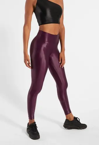 Koral Lustrous Max High Rise Legging in Eggplant