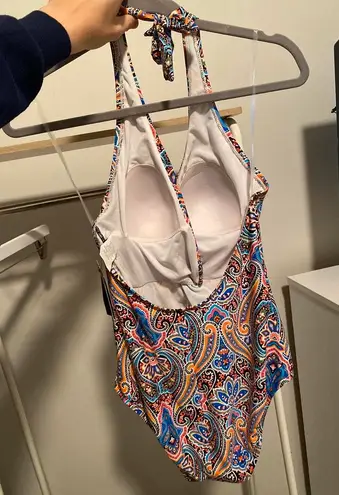 Janzten Lycra Shaping Swimsuit | Multicolored