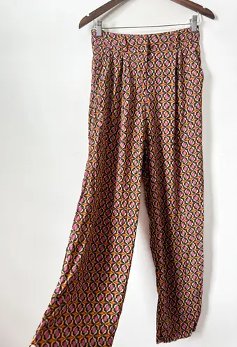 TALULAH Retro 70s Style Geometric Pants