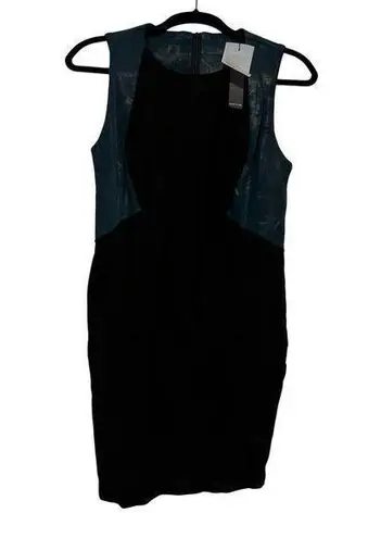 Krisa Revolve Bodycon Colorblock Knee Length Sleeveless Dress NWT Medium