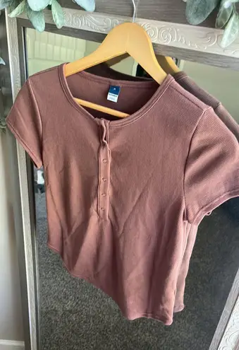 Old Navy Basic Waffle Tee