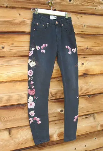 One Teaspoon NWT  Embroidered Bird Of Paradise Jeans