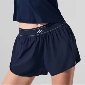 Alo Yoga Match Point Short Navy M Blue Size M - $75 New With Tags