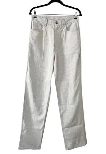 NANUSHKA High Rise Straight Leg Off