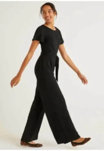 Boden Camille ponte royalcore 4R elegant black jumpsuit Size 4