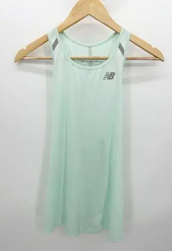 New Balance  Seasonless Tank Womens Large Mint Green Racerback Shirt NWT