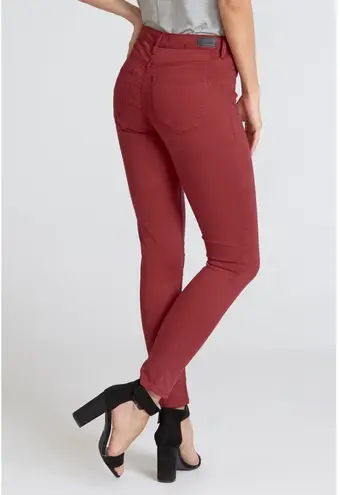 Dear John Gisele High Waisted Maroon Skinny Jeans Size 27