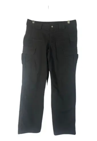 5.11 Tactical Black Cotton Blend Durable Casual Cargo Work Pants Women Sz 8
