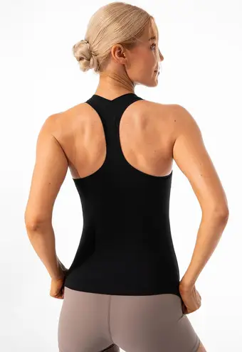 Women's Studio Essential Racerback Tank Top Yoga Performance Workout Tops