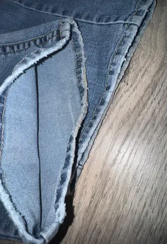 Silver Jeans Vintage Early 2000’s AIKO Wester Glove Wear - ultra Low rise boot leg blue jeans