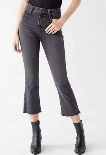 Urban Outfitters UO BDG Gray Kick Flare High Rise Cropped Jeans - 28