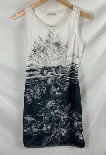 Waggon Paris Floral Mesh Overlay Dress XS