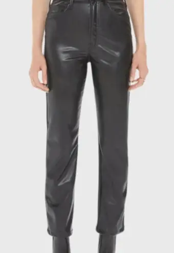 NEW Mother The High Waisted Rider Ankle Pants in Wax On Wax Off