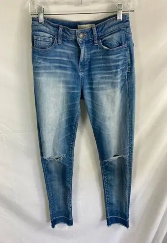 Daytrip  Buckle Lynx Ankle Skinny Jean Size 25