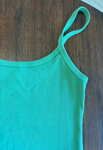 Los Angeles Apparel Green Mini Dress