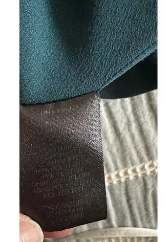 Halston Heritage Teal Green Halter Fit & Flare Cocktail Dress Damage See Descr 6