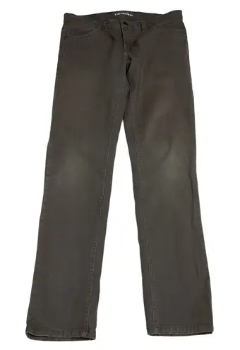 Carbon Women's Mid Rise Freedom Flex Skinny Jeans Size 30/32 Gray Stretch - Image 1