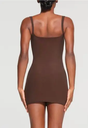 SKIMS Raw Edge Mini Dress L