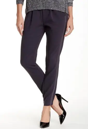 Rebecca Taylor Emma Silk Trim Ankle Pants
