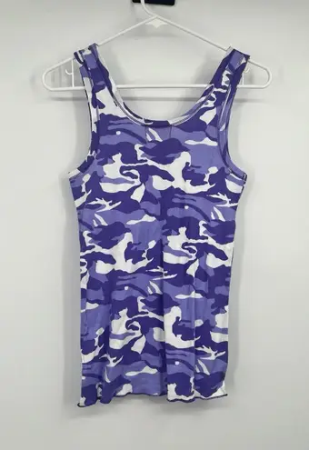 Coca-Cola NWT Womens  Purple Camo Tank Top Novelty - Image 5