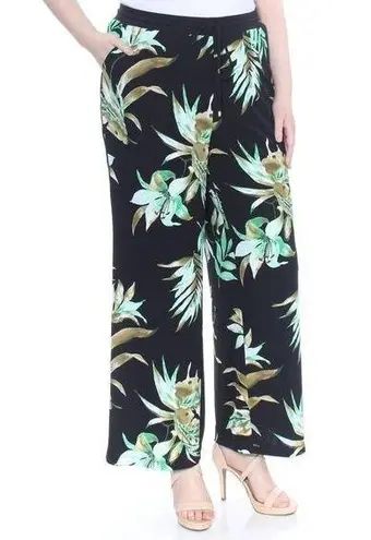 Ralph Lauren ✨ HP✨Lauren by  Women's Wide-Leg Tropical-Print Jersey Pants✨