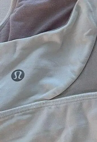 Lululemon White Sports Bra