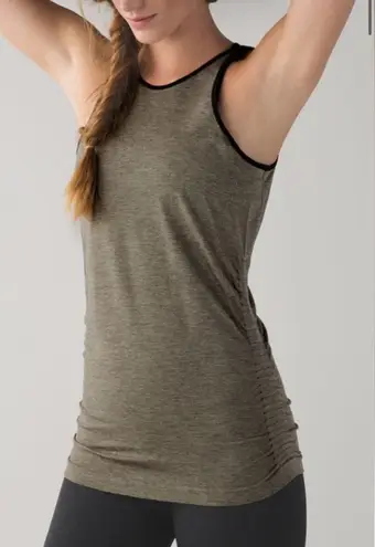 Lululemon  Women's Olive Sleeveless Top