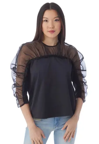 CROSBY by Mollie Burch CROSBY Faye Top - Black size small